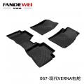 Zware constructie Dodge rubbermat