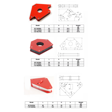 Magnetischer Schweißhalter Schweißmagnet für Halter und Positionierer beim Schweißen und Löten