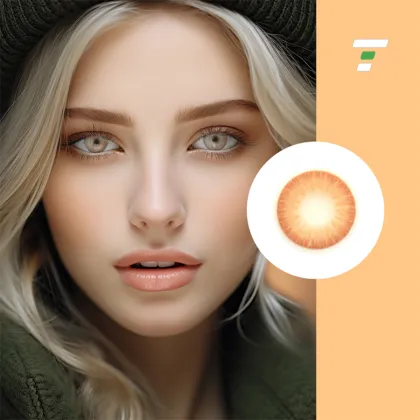 Custom products Contact lenses for normal vision makeup