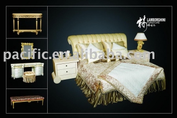 wooden bed 3337