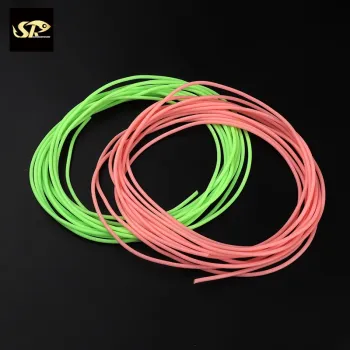 Color Luminous Tube Rubber Fishing Accessory Latex Tube Rigs P1300