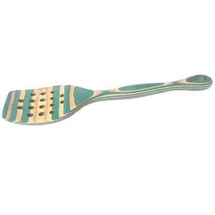 wooden slotted turner pancake turner