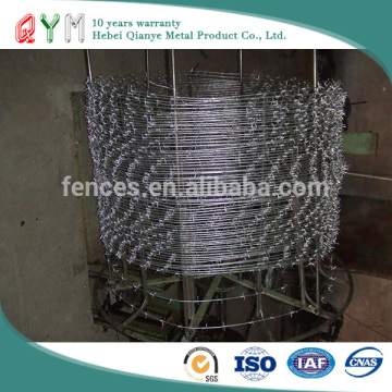 Newest Best pvc coated barbed wire/pe coated barbed wire