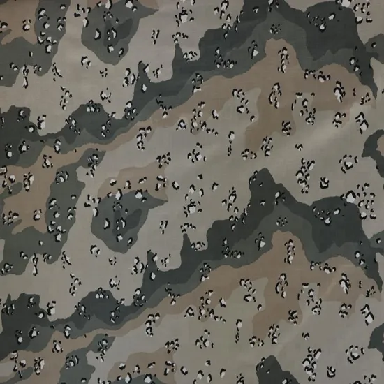 50/50 Nylon Cotton Ripstop Camouflage Fabric: Printed Patterns and Specifications