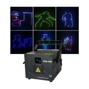 Vorlane China Supplier 5W Outdoor Laser Stage Lighting with RGB Animation