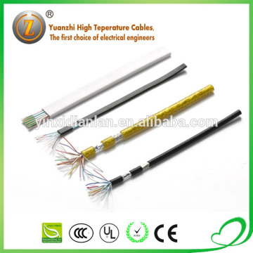 ul3132 twisted pair fiberglass electric silicon rubber cable