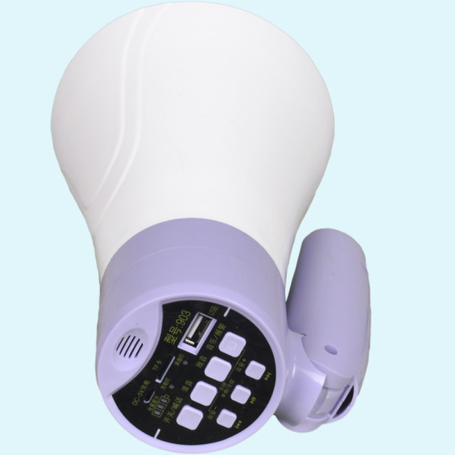 25W foldable handle megaphone with recorde usb bluetooth