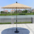 Parasol de marché commercial extérieur robuste de 2,5 m
