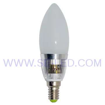 Warm White E14 LED Candle Bulb Epistar