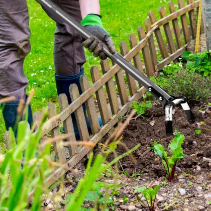 Durable Rustproof Triangle Soval Hoe Garden Hoop Frame