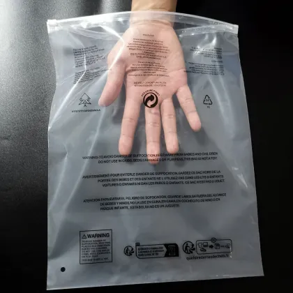 Choking Warning Zip Lock Bags