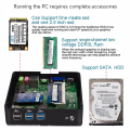 Komputer desktop pc mini tanpa peminat murah