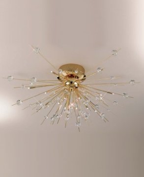 Crystal ceiling lamp