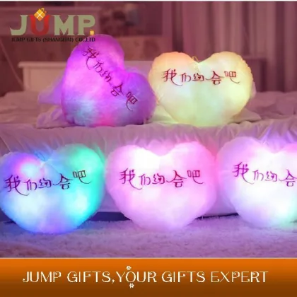 Cheapest I LOVE YOU led pillow OEM pillow