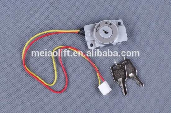 elevator using base floor lock