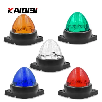 24V LED Headlight Car Warning Light 1600LM Universal Bus 12 Month