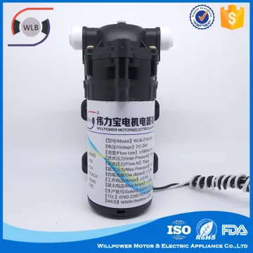 Taiwan small dc ro water filter / 50G Ro water purifier / booster pump for Cleaning