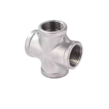 Stainless steel 4 four equal male thread
