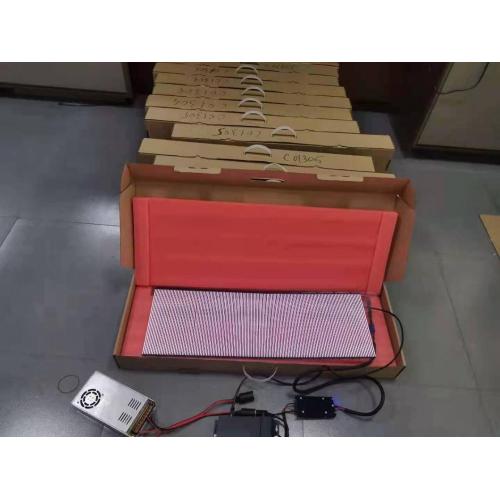 Car Taxi Rear Window Transparent Led Display Kit