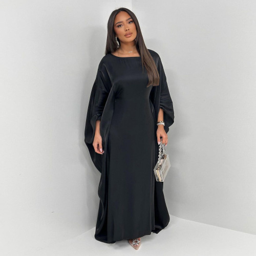 باتوینگ آستین Abaya زیبا و گشاد سایز آزاد Abaya