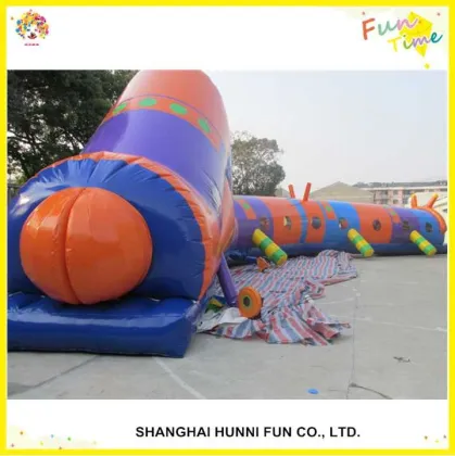 Kiddy Inflatable Caterpillar Tunnel