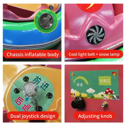 Inflatable bumper cars kids small bumper for big sale