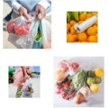 Polyethylene Bags Clear Take Out Disposable Plastic Food Bags Roll