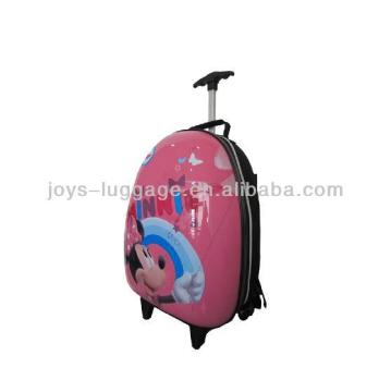 JW-141502- cartoon- image bags for high school girls backpack trolley
