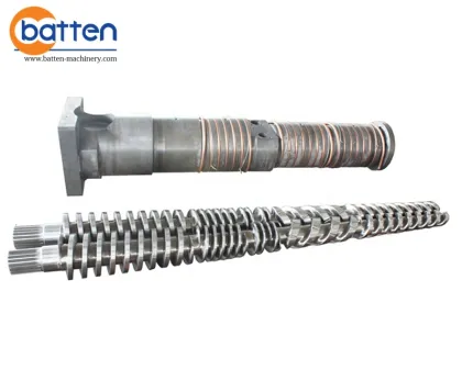 KraussMaffei KMD 60 KK Conical Twin Extruder: High-Quality Screw and Barrel for Plastic Extrusion Machines