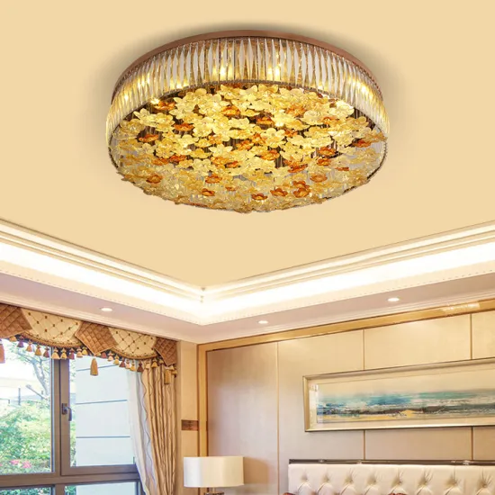 Indoor Decorative Glass Stainless Steel Led Chandelier Light