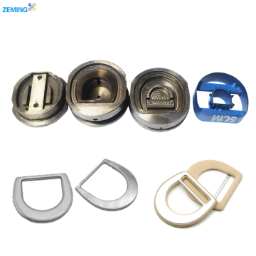 D-shaped Belt Buckle Molds and Cutting Dies for Manual Machines
