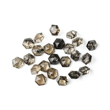 Black Tourmaline Quartz Black Hair Quartz Tea Crystal