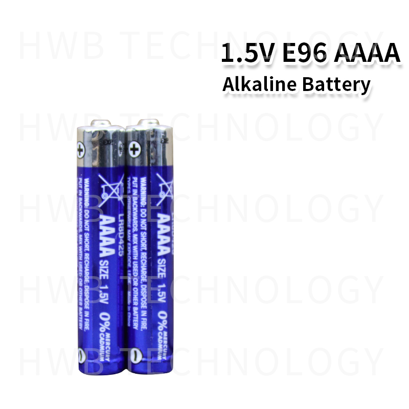 10PCS 1.5V E96 AAAA primary battery Alkaline battery dry battery laser pen, Bluetooth headset battery Free shipping