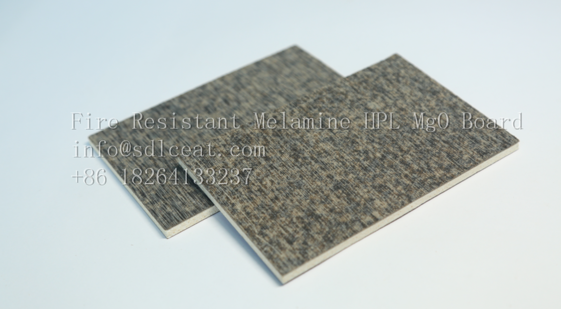 stone grain melamine decorative mgo board for interior wall 