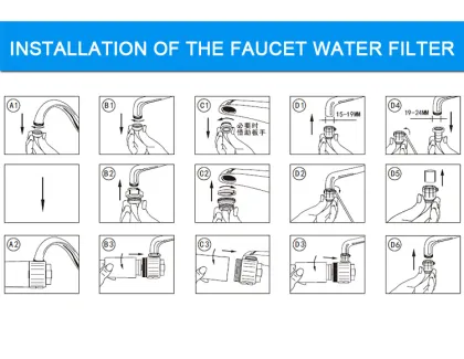 Tap water filter,faucet water filter for drinking On home use