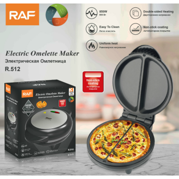 fabricante elétrico de omelete 850w pizza