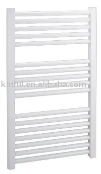white towel rack