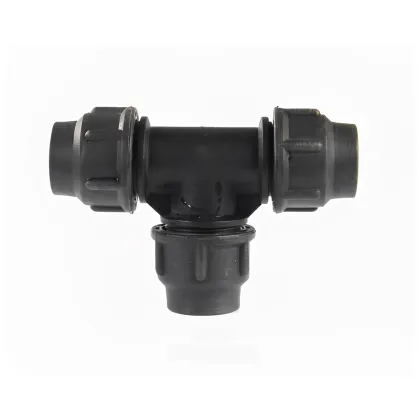 Irrigation Quick Tee Connector PE Compression Fittings