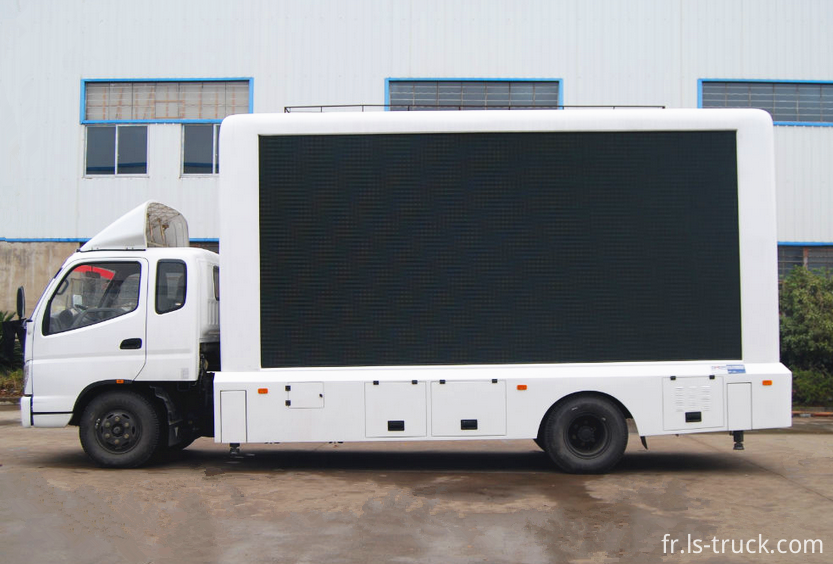 LED advertising truck