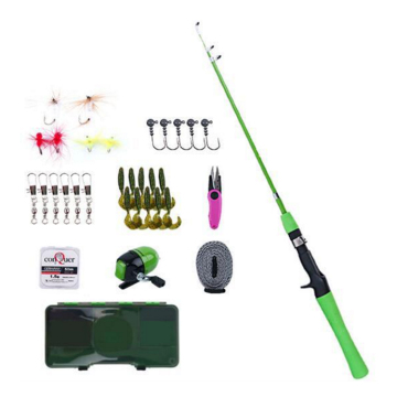 Newbility Mini Fishing Kit: Telescopic Rod and Reel Set for Easy Carry