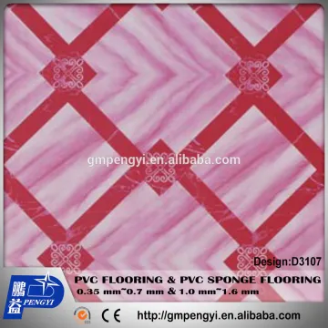 manufactory supply cheap price thickness 0.7mm PVC marble vinyl flooring mat roll