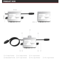 MPPT Controller PV -модули Солнечная мощность микроинвертор