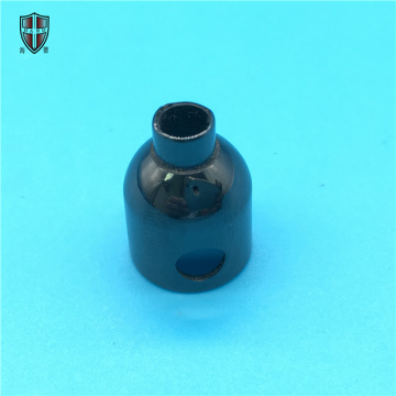 precision machining zirconia ceramic cap lid cover sleeve