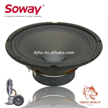 Soway SW-803 500 Watt 2ohm Borde de tela Medio Bass Bass Altavoz