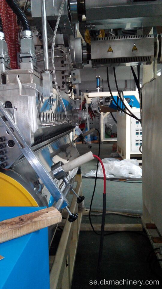 LLDPE 3 lager helt automatisk stretch Film Extruder