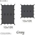 アウターリード10x10ftキャンプタープテントハンモックタープ