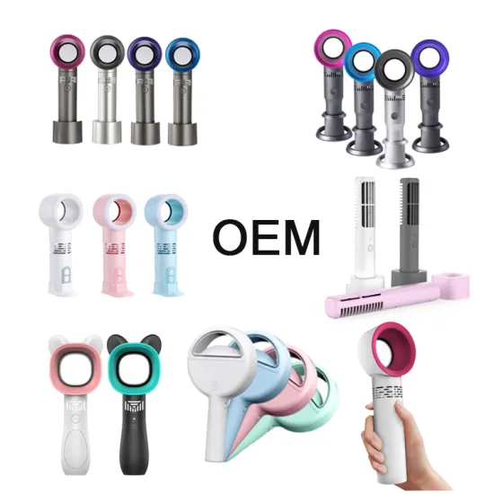 Portable USB Rechargeable Leafless Bladeless Fan