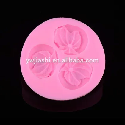 DIY silicone loving beautiful rose petals fondant cake mold