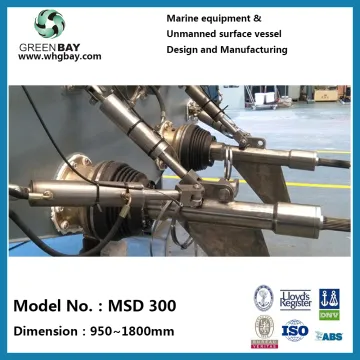 Chinahigher cost performance drive Speed marine shaft surface piercing Propeller Thruster drive for Boat Vessel Ship Propulsion