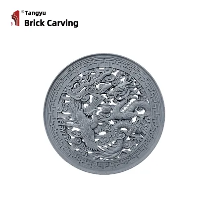 Chinese style wall flower window